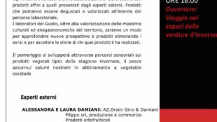 I Venerdì all’Alberghiero, appuntamenti con i Seminari del Gusto