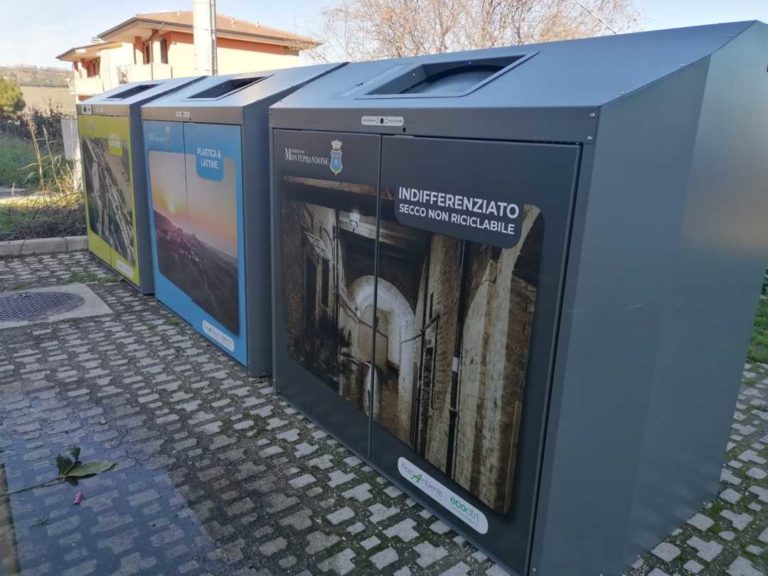 Monteprandone ha la sua isola ecologica Smart