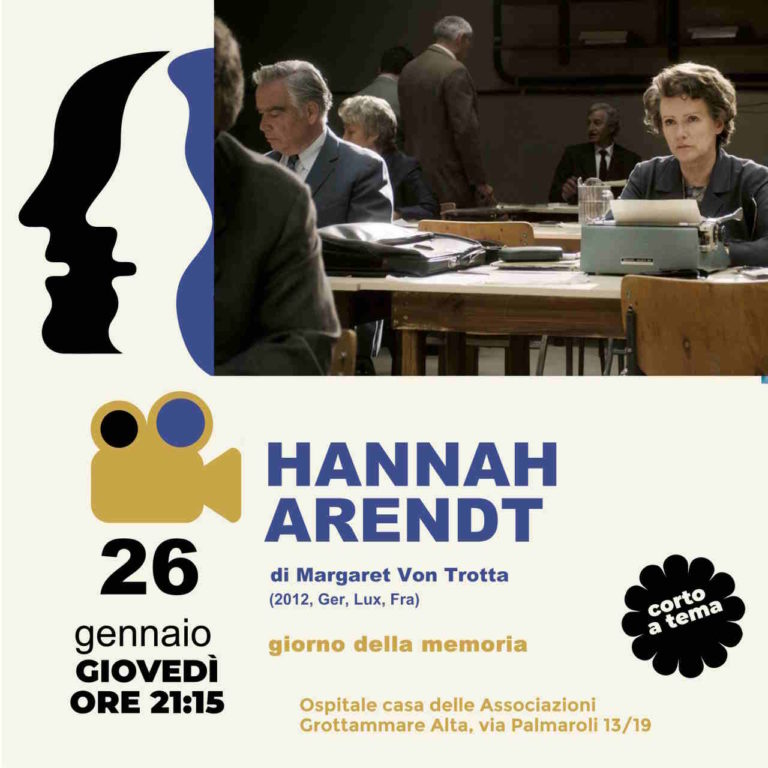 Hannah Arendt all’Ospitale