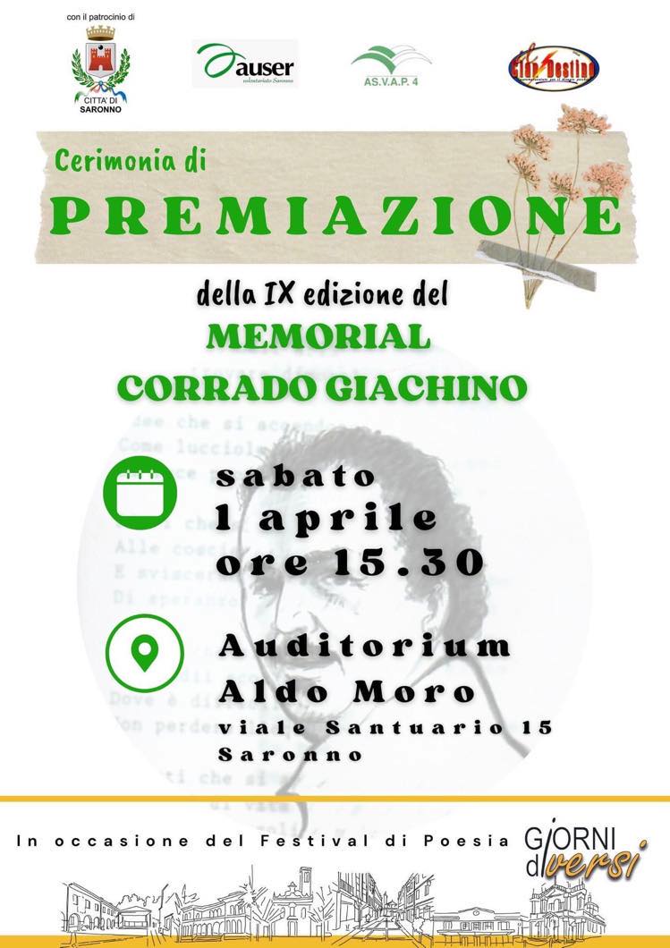 Giorni diVersi: Alessandra Bucci, ‘Oltre la siepe’ in finale a Saronno