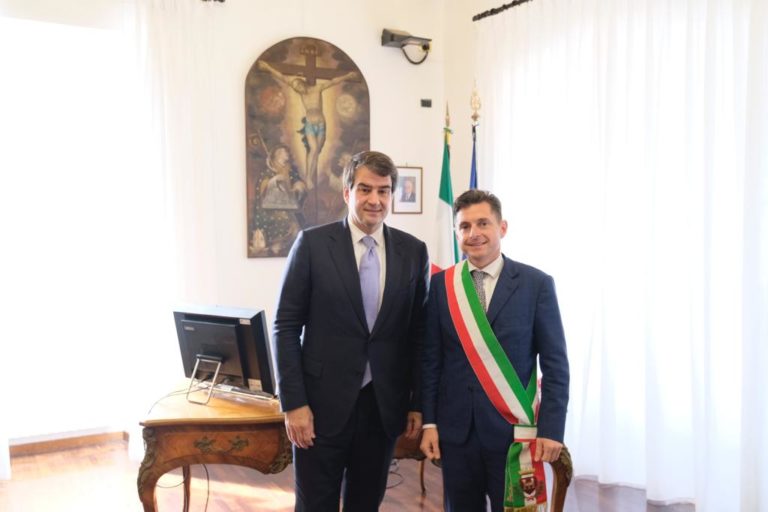 Sopralluogo di Fitto al sito di discarica ex Sgl Carbon