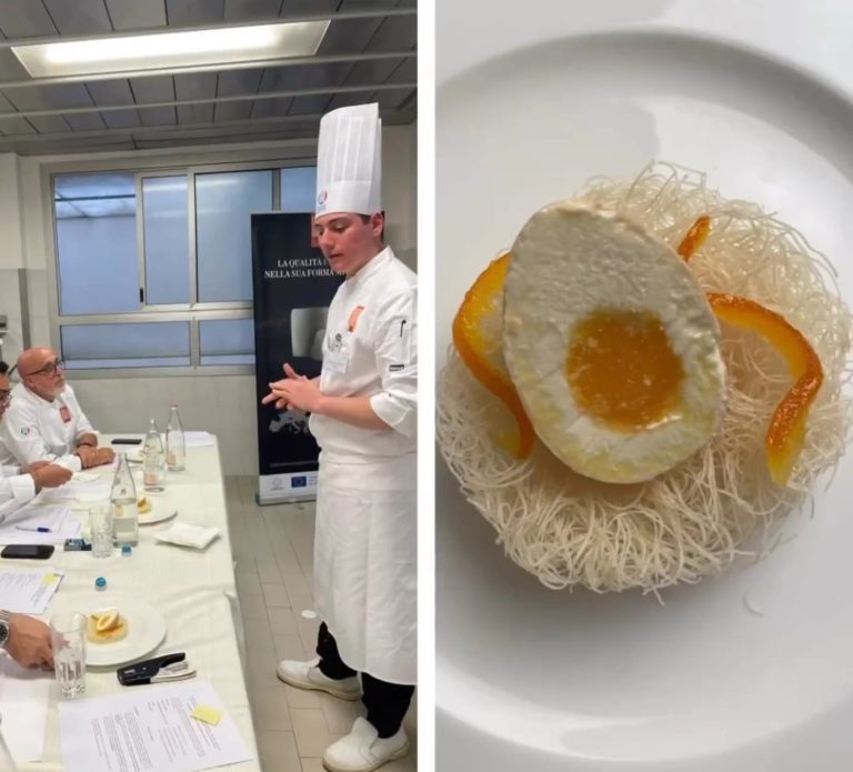 La ricetta dell’Alberghiero Ulpiani incanta la giuria del contest nazionale sul Pecorino Romano Dop