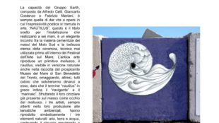 Celli, Costanzo, Mariani del Gruppo Earth: “Nautilus” verso il Festival dell’Arte sul Mare 2023