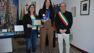 San Benedetto premia Nausica Acciarri per i suoi successi sportivi