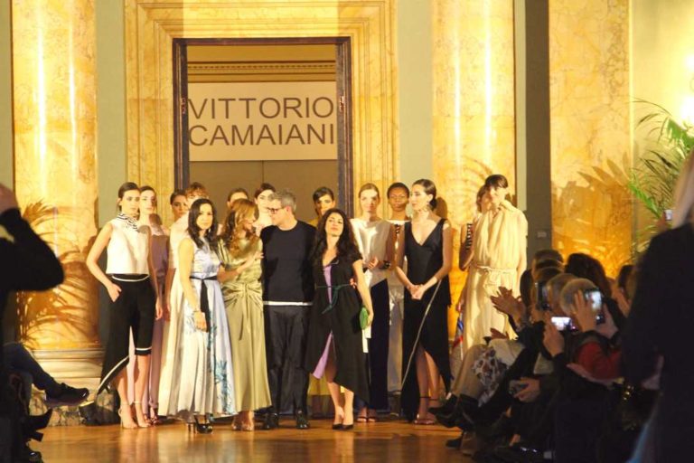 Vittorio Camaiani, ‘Quando è un mare’: successo per la sfilata alla Galleria del Cardinale Colonna