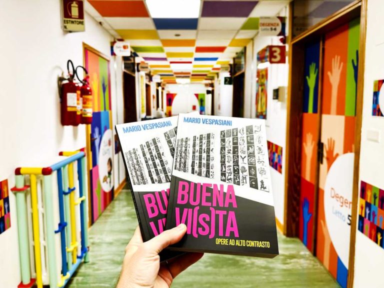 Il senso profondo della Pasqua: Mario Vespasiani dona un suo libro specifico al reparto pediatrico