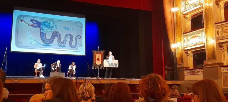 I lavori degli alunni Muse-e protagonisti con Sgarbi al Teatro dell’Aquila