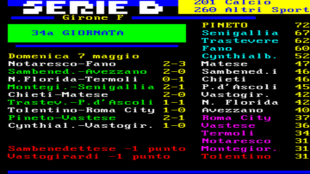 Samb – Avezzano 2 – 0, la Samb chiude il campionato a 46 punti
