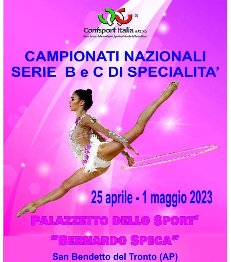 Ginnastica ritmica, 107 società con oltre 1200 ginnaste da tutta Italia al PalaSpeca