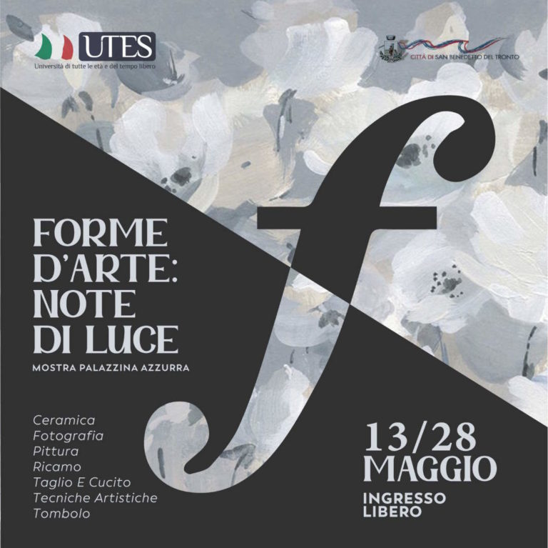 Mostra Utes, ‘Forme d’Arte alla Palazzina Azzurra’