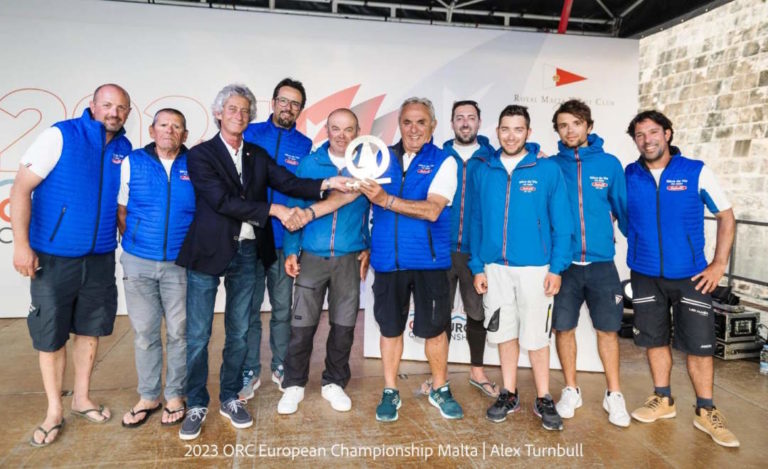 L’imbarcazione del Cns ‘Reve de Vie’ campione europeo nella categoria Orc Corinthian