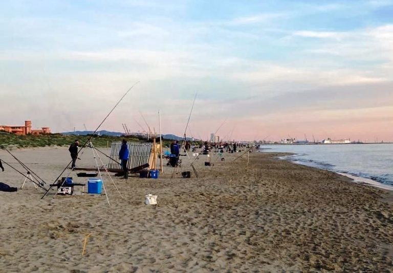 Soddisfazione del team Circolo Nautico Sambenedettese alle nazionali Eccellenza Surfcasting catch and release di Tirrenia
