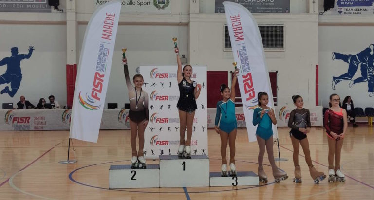 Pattinaggio Artistico: oro, argenti e bronzo alla Diavoli VerdeRosa