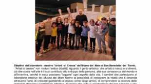 BimbArte, ‘Artisti si cresce’: “La nave con gli occhi”, al Festival dell’Arte sul Mare