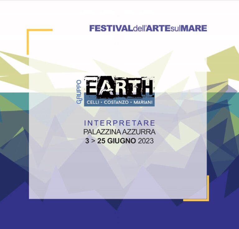 Gruppo Earth, ( Alfredo Celli, Giancarlo Costanzo, Fabrizio Mariani): ‘Interpretare’ @ Palazzina Azzurra