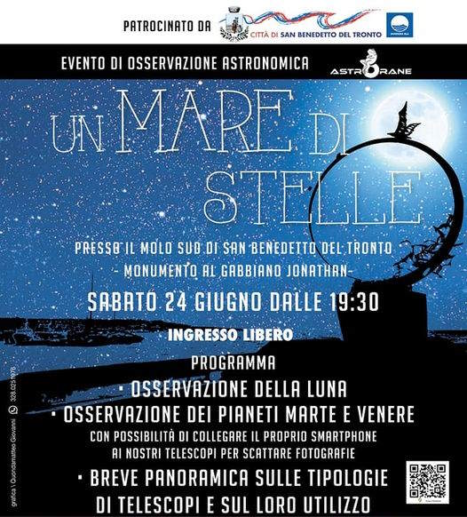 Un Mare di Stelle e AstroFotografi per una sera al molo sud