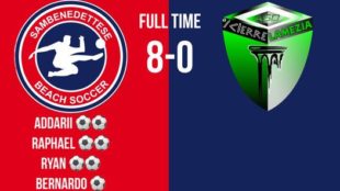 Samb Beach Soccer – Icierre Lamezia 8 – 0