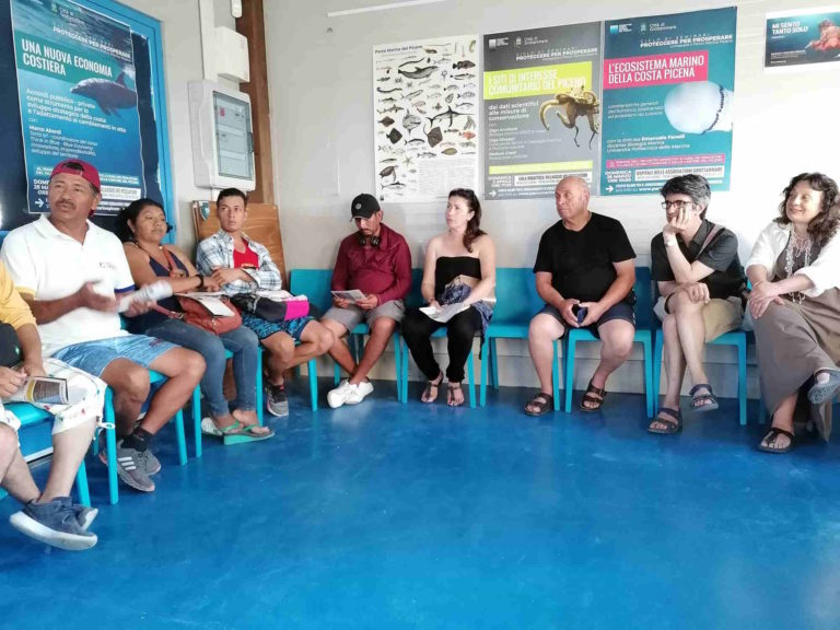 Riapre a Grottammare il punto informativo e divulgativo estivo sulla tutela della biodiversità marina e sul progetto del Parco Marino del Piceno