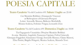 Maurizio Boldrini, “Poesia capitale” col Minimo Teatro in libera uscita romana