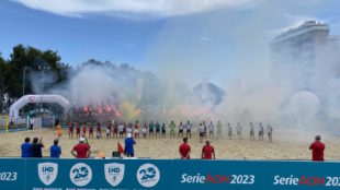 Samb Beach Soccer – Farmaé Viareggio BS 2-5 (1-1; 1-2; 0-2)