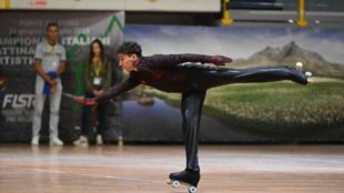 Pattinaggio Artistico: Kevin Bovara settimo ai Campionati Italiani Assoluti