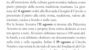 è l’Estate del Circolo dei Sambenedettesi