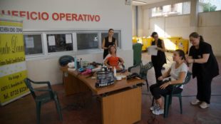 Fotomodella per un giorno al Mercato ittico