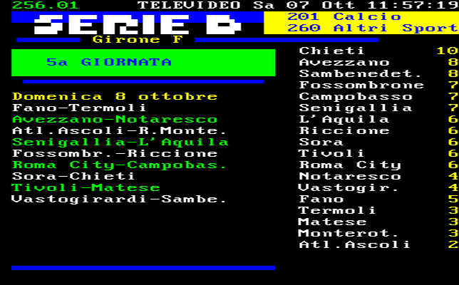 Vastogirardi – Samb 0 – 1