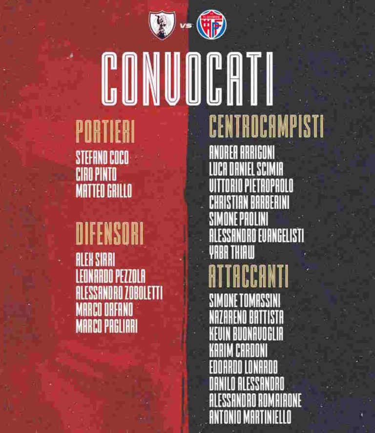 I Verso Samb – Fossombrone, parola a Maurizio Lauro. I Convocati. Il terreno dello stadio è pronto