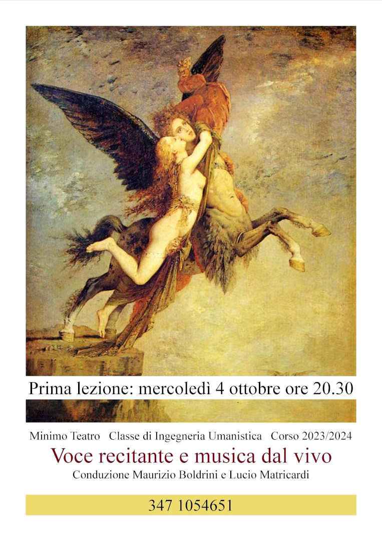 INIZIA L’INGEGNERIA UMANISTICA DI MUSICA E VOCE