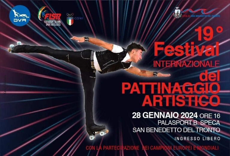 Festival Internazionale del Pattinaggio Artistico al PalaSpeca, è la 19a edizione