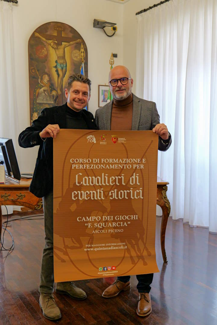 La Quintana fa un altro passo avanti: pronto il “Corso di Formazione e Perfezionamento Cavalieri degli Eventi Storici”
