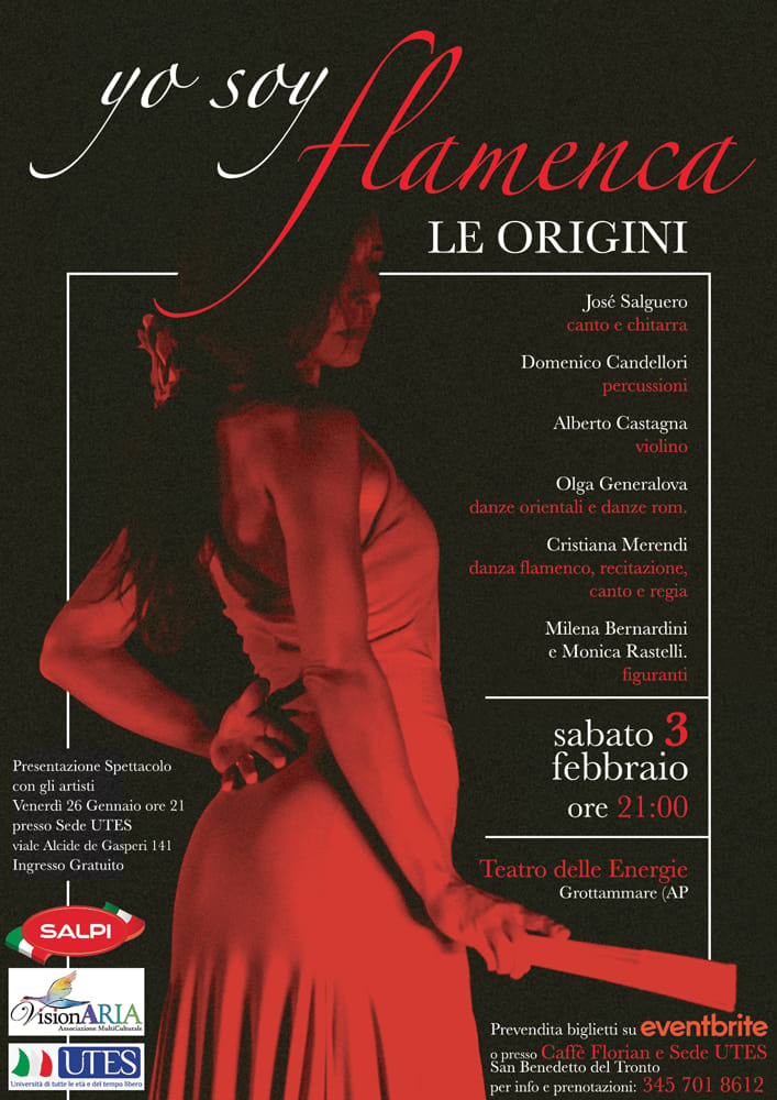 Yo soy flamenca al Teatro delle Energie