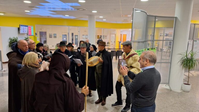 I Cantori di Sant’Antonio in Comune per la “Pasquella”