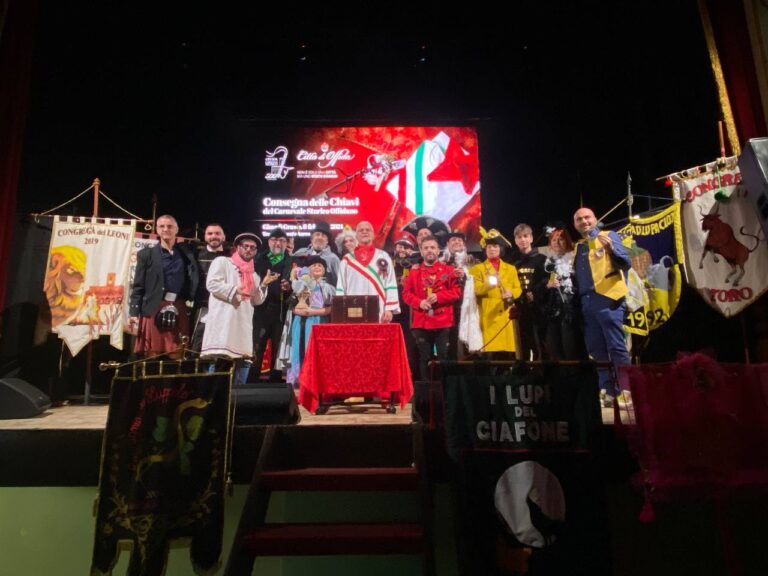 Le chiavi della Città di Offida a tutte le Congreghe. E sarà così ogni mezzo secolo