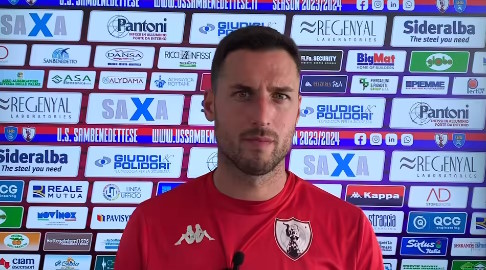 Samb in pausa campionato, parola a Simone Tomassini