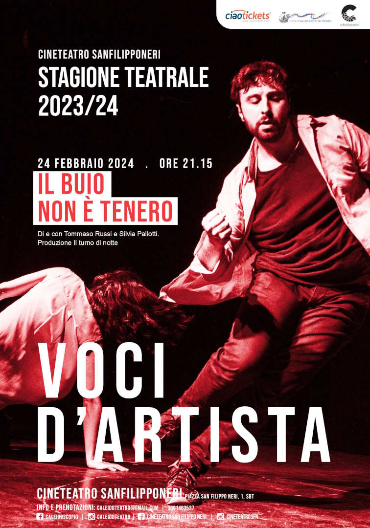 Il Buio non è tenero al CineTeatro San Filippo Neri