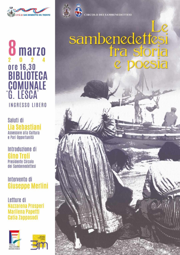 Viaggio nel tempo: le Sambenedettesi tra Storia e Poesia