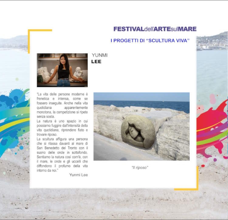 Yunmi Lee verso il 28° Festival dell’Arte sul Mare