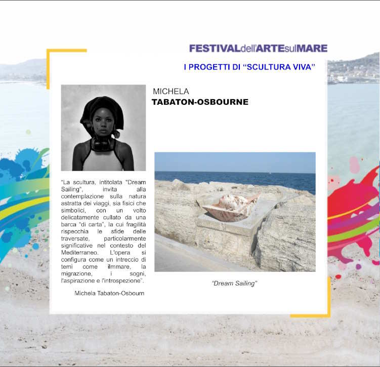MICHELA TABATON-OSBOURNE verso il 28° Festival dell’Arte sul Mare