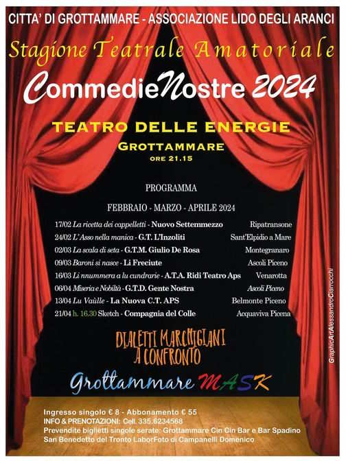 Commedie Nostre ancora in scena al Teatro delle Energie