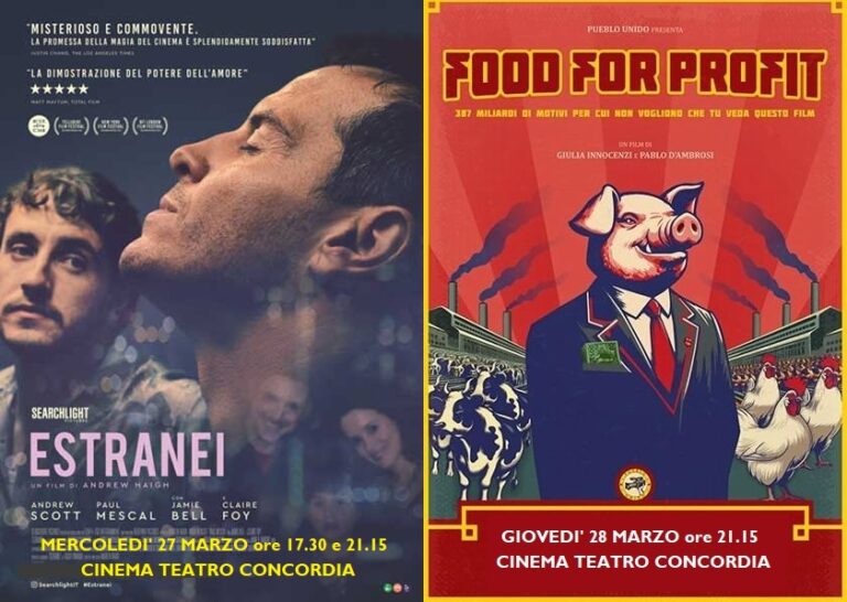 Doppio appuntamento al Cineforum