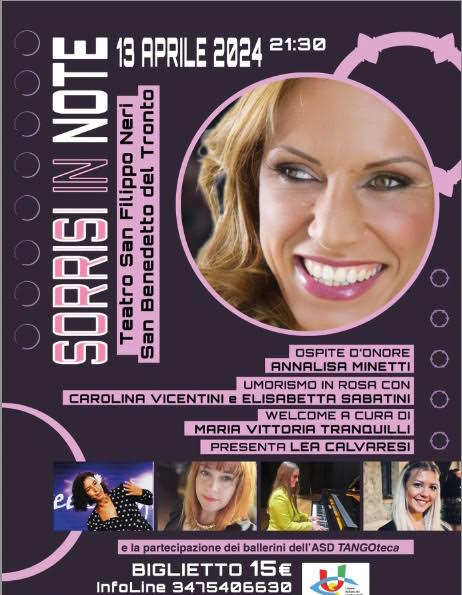 Sorrisi in note: il talento in rosa protagonista nel neo gala del Piceno