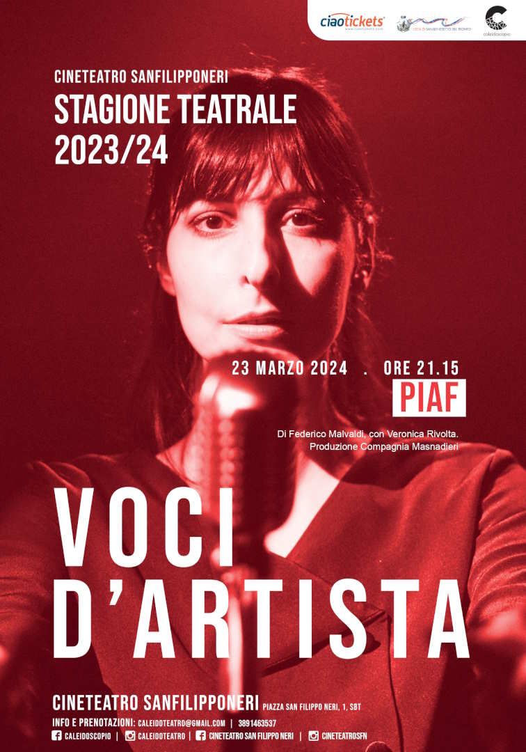 Edith Piaf, La Vie En Rose al San Filippo Neri