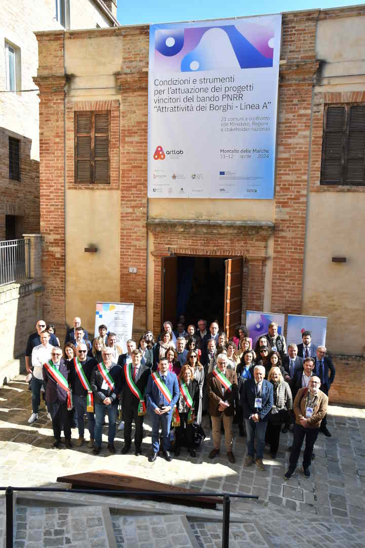 Concluso ArtLab24 a Montalto delle Marche con delegazioni di MiC, Regioni, borghi, aziende