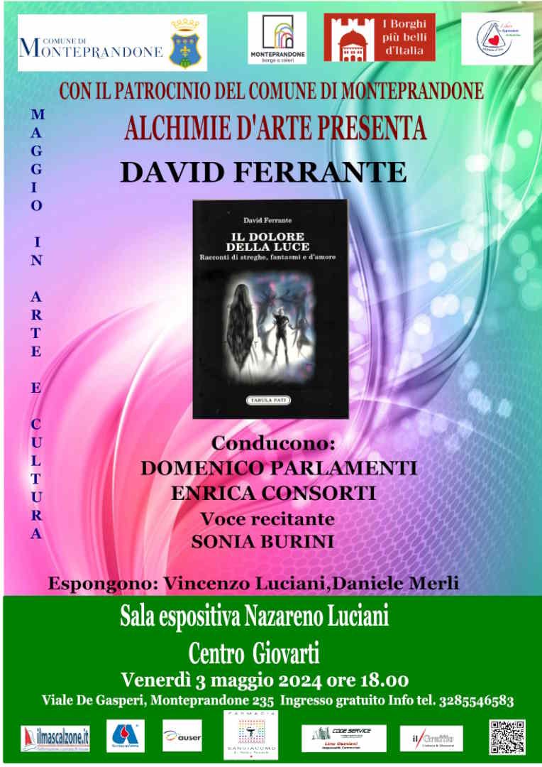 David Ferrante, ‘Il dolore della luce’ tra streghe, fantasmi e amore