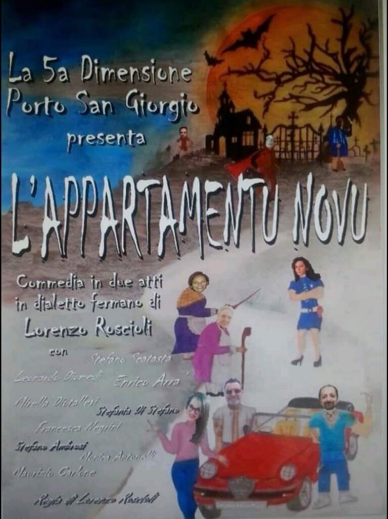 La Quinta Dimensione, ‘L’Appartamentu Novu’ al CineTeatro di Pedaso