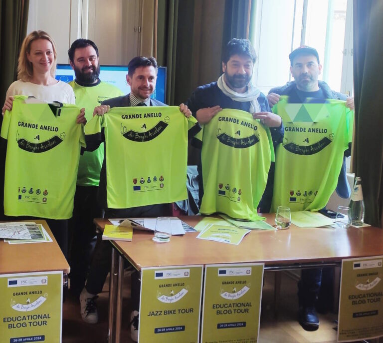 PRESENTAZIONE EVENTO “EDUCATIONAL E JAZZ BIKE TOUR” e  RISULTATI MATERIALI E IMMATERIALI Promozione “CIS-GABA”