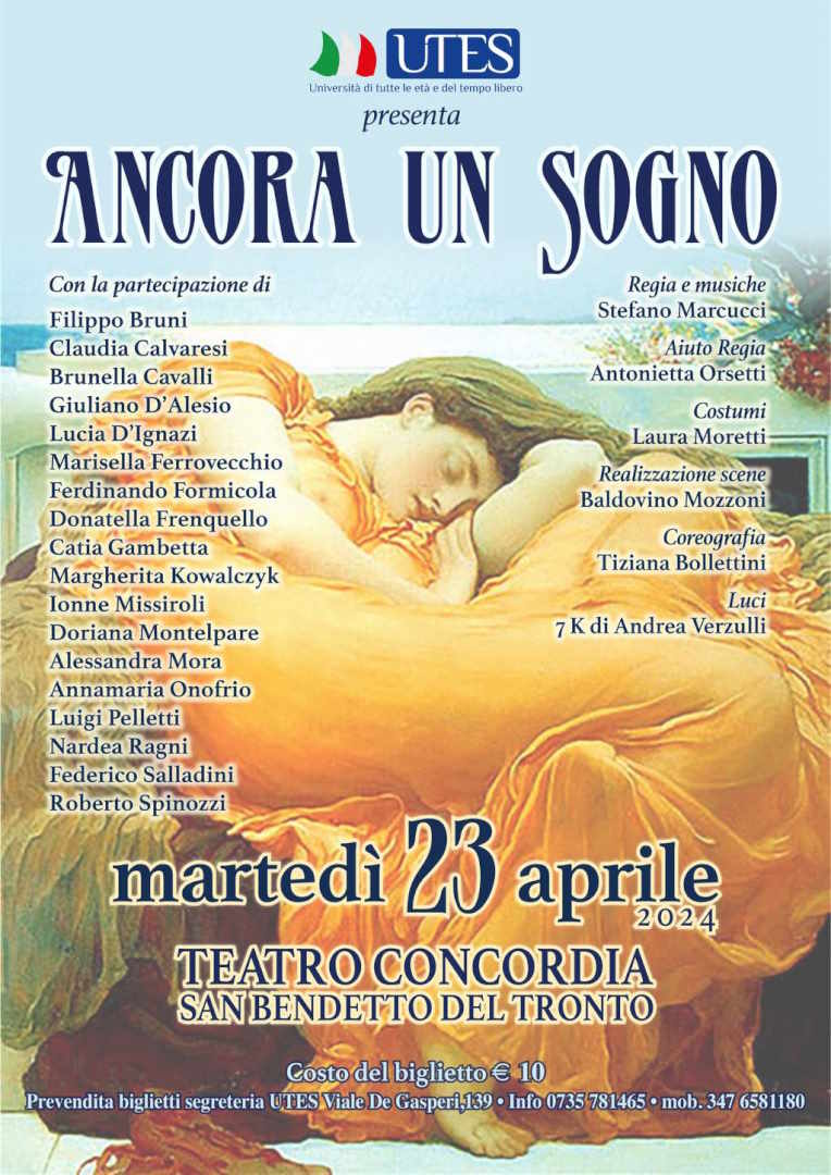 Utes, ‘Ancora un sogno’ al Concordia