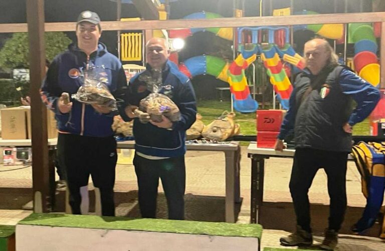 Pesca sportiva: Angelico e Distaso si fanno onore al Challenge di Surfcasting di Numana